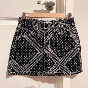 Mini skirt from boot barn